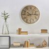283767 2 retro nastenne hodiny s rimskymi cislicami