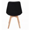 Jídelní čalouněná židle ALTA - černá