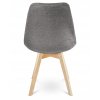 Jídelní čalouněná židle ALTA - šedá