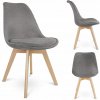 Jídelní čalouněná židle ALTA - šedá
