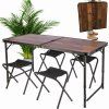312472 kempingova skladacia suprava hneda