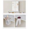 315630 2 biely toaletny stolik s taburetkou rvt004w14