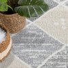 Okrúhly koberec do obývačky FLAIR 179 sivý 3