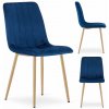 Jídelní židle LAVA - tmavě modrá