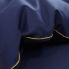 Elegantní ložní povlečení s lemovkou PGW 04 v granátově modré barvě 2