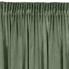 Sametový závěs MELANIE 140x270cm olivový