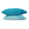 Dekorační polštář MINKY 23 ve světle tyrkysové barvě
