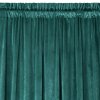 Sametový závěs MELANIE 140x270cm tmavě tyrkysový