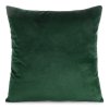 Sametové povlečení na polštář GAJA 1 - tmavě zelené