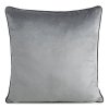 Sametový povlak na polštář GAJA 2 - grafitový