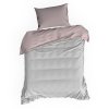 Ložní povlečení NOVA3 růžovo-šedé