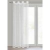 Záclona ELLISSA se síťovanou strukturou - bílá