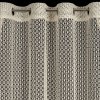 Záclona MIRELLA se síťovanou strukturou - béžová