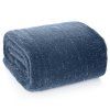 342914 2 deka blink s lesklou nitou 150 x 200 cm v modrej farbe