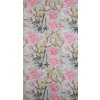 Dekorační etamínový závěs NYDIA s květinovým motivem 140x250cm