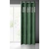Dekorační sametový závěs MARGOT v zelené barvě 140x250cm