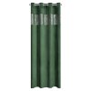 Dekorační sametový závěs MARGOT v zelené barvě 140x250cm