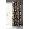 Dekorační sametový závěs ZOJA 140x250cm béžový