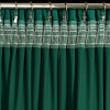 Sametový závěs MELANIE 140 x 270 cm lahvozelený