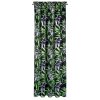 Dekorační sametový závěs ZOJA 140x270cm zelený