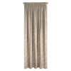 Dekorační sametový závěs ZWS-01 MRAMOR v béžové barvě
