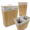 Bambusový koš na prádlo 120l 2