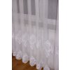Bílá krajková záclona SELENE 5