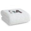 357032 detska osuska s pandou 70 x 140 cm biela