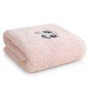 357062 detsky uterak s macickou 50 x 90 cm ruzovy