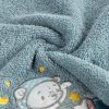 357050 2 detsky uterak s mackom 50 x 90 cm modry