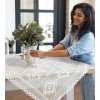 360551 4 biely cipkovany obrus olivia 85x85cm