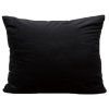 Povlak na polštář z mikrovlákna černá 50x60cm JAB 001
