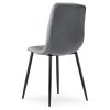 Jídelní židle LIBRA - tmavě šedá s černýma nohama (Počet židlí 1ks)