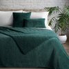 Kožešinový přehoz na postel NINA - tmavě zelený (Rozměr přehozu (šířka x délka) 170x210cm)
