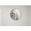 363785 1 okruhle zrkadlo s ciernym ramom 50cm