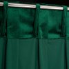 Sametový tmavě zelený závěs ALITA s ozdobnými knoflíčky
