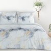 Ložní povlečení VERANO12 s mramorovým motivem (Rozměr ložního povlečení Šířka x Délka: 140x200cm + 1ks 70x80 cm)