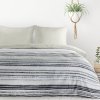 Ložní povlečení VERANO3 s proužkovým motivem (Rozměr ložního povlečení Šířka x Délka: 140x200cm + 1ks 70x80 cm)