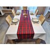 Károvaná štóla na stůl 3