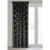 377127 1 zamatovy zaves raja na riasiacej paske 140 x 270 cm v ciernej farbe
