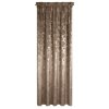 377130 2 zamatovy zaves raja na riasiacej paske 140 x 270 cm v hnedej farbe