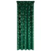 377136 2 zamatovy zaves raja na riasiacej paske 140 x 270 cm v tmavozelenej farbe