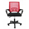 Otočná kancelářská židle SMART červená 5