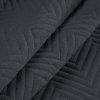 Přehoz na postel LEN3 - grafitový (Rozměr přehozu (šířka x délka) 200x220cm)