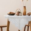 380244 obrus irina 85 x 85 cm cipkovy efekt biely