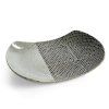 384307 dekorativna misa nori 32x23x5 cm ocelovosiva