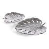 383998 1 dekorativna miska karlo 25x19x4 cm strieborna