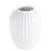 384271 dekorativna vaza kajla 17x21 cm biela