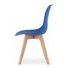 376406 4 jedalenska stolicka kito modra s bukovymi nozickami