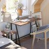 311962 1 pisaci stol lwd40x v rustikalnom style 100x50x75 cm hnedy